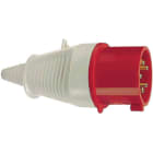 WALTHER - CEE-Stecker 5P 16A 6h gerade 400V IP44