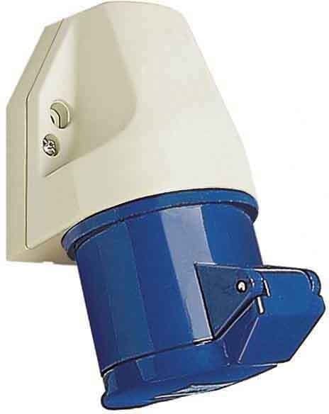 WALTHER - Wandsteckdose 16A 3P 110V 4H I