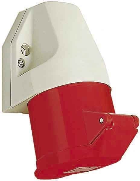 WALTHER - Wandsteckdose 16A 5P 110V 4H I