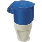 WALTHER - CEE-Kupplung 3P 16A 9h gerade 400V IP44
