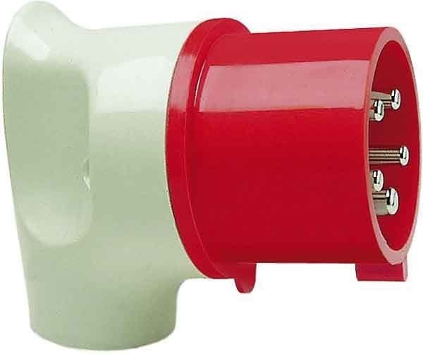 WALTHER - CEE-Winkelstecker 4P 16A 6h schräg 400V IP44 Mondo