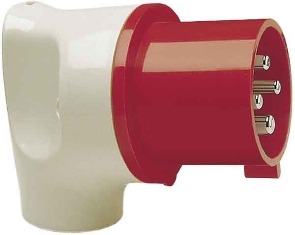 WALTHER - CEE-Winkelstecker 4P 32A 6h schräg 400V IP44 Mondo