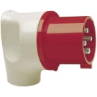 WALTHER - CEE-Winkelstecker 4P 32A 6h schräg 400V IP44 Mondo