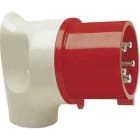 WALTHER - CEE-Winkelstecker 5P 16A 4h schräg 110V IP44 Mondo