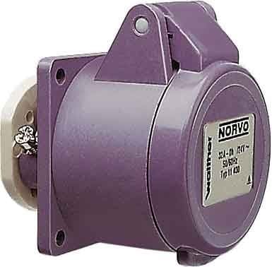 WALTHER - Norvo Anbaudose 32A 2P 42V 12H