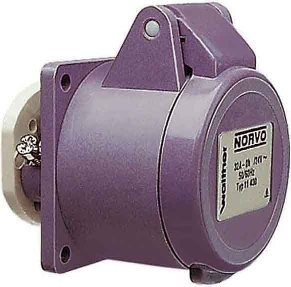 WALTHER - Norvo Anbaudose 32A 2P 24V IP4