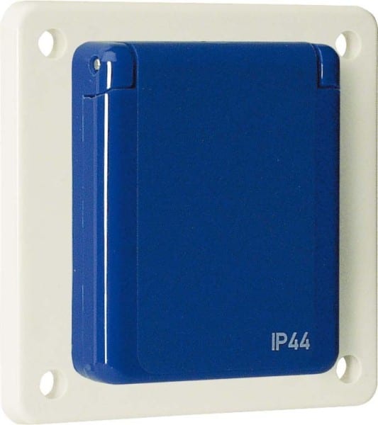 WALTHER - Schutzkontaktsteckdose 16A 230V 2P+E IP44