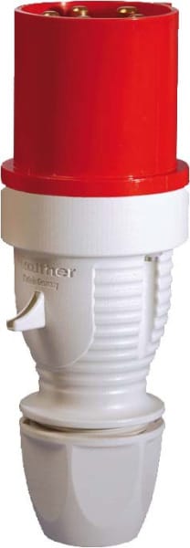 WALTHER - Stecker 63A 5P 400V IP44