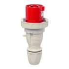 WALTHER - Stecker 63A 5P 400V 6h IP67 mit außenliegender Kabelverschraubung