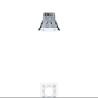ZUMTOBEL - LED Decken-Einbauleuchte PANOS R Q68 1K-930 SWI SP FAL WH