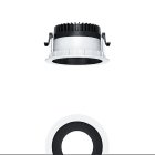 ZUMTOBEL - LED Decken-Einbauleuchte PANOS R R150 1k-9TW LDO H BK WH