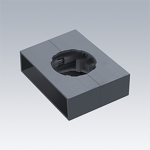 THORN - Halterung AXYL FLOOD M DUAL BRACKET D60/D76 ANT