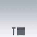 THORN - LED bollard AXYL GREETB S H220 DE 56L 930 AS HFX ANT