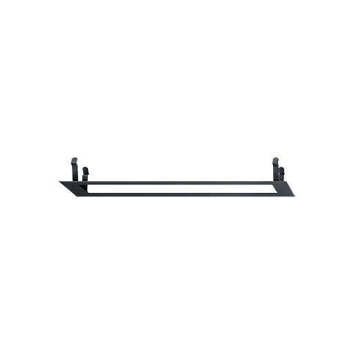 ZUMTOBEL - Abblendrahmen CSP MRC/MRW installation frame BK