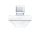 ZUMTOBEL - Leuchte mit TECTON II Anbindung ECOOS2 SLIM 6600-940 TEC2 L15 MPO LDE WH