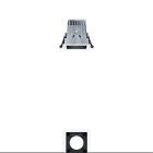 ZUMTOBEL - LED Decken-Einbauleuchte PANOS R Q68 1K-940 LDO FL BK WH
