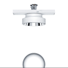 ZUMTOBEL - Flache LED Schienen-Anbauleuchte PANOS T R150 2k-940 LDO TEC2 AL WH