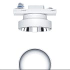 ZUMTOBEL - Flache LED Stromschienen-Anbauleuchte PANOS T R200 1k-940 LDO TEC AL WH
