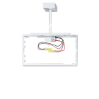 ZUMTOBEL - Sicherheitszeichenleuchte SMARTSIGN 190 ROD SD2 WH
