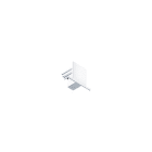 ZUMTOBEL - 3 Phasen+Dali-Abschlussplatten-Cover TRACK ADV END CAP R-COVER WH