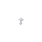 ZUMTOBEL - 3 Phasen-Dekorationshaken TRACK BASIC/ADV HOOK WH