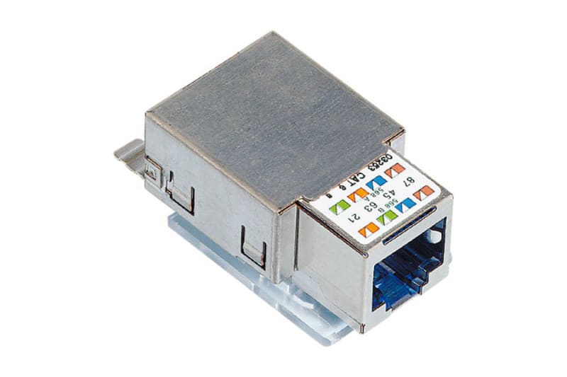 R&M - Modul Real10 1xRJ45 Kat.6 geschirmt