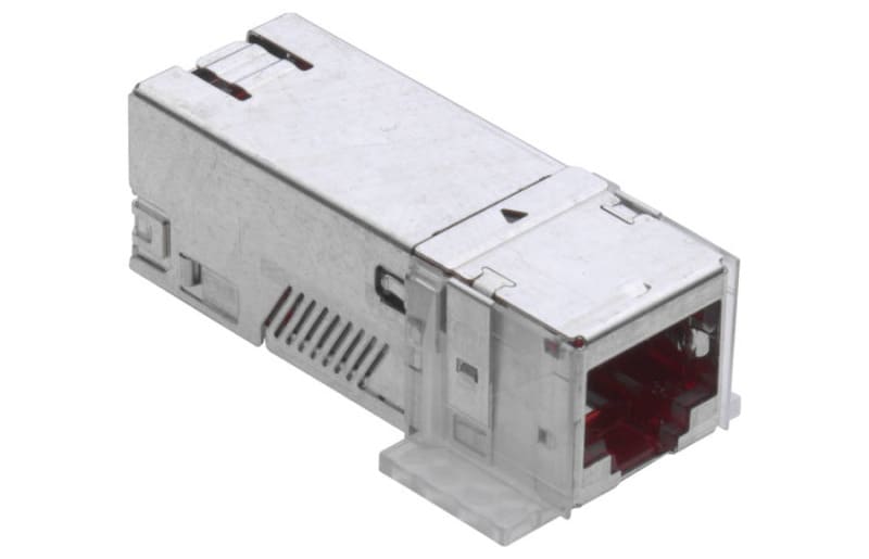R&M - Modul 1xRJ45 Kat.6A geschirmt
