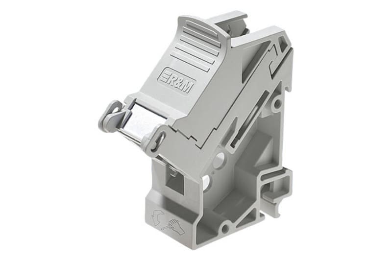 R&M - DRM45 DIN Schienen Modul leer