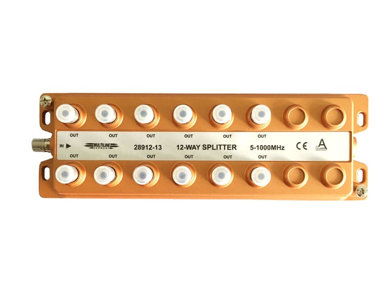 WISI - BK-Verteiler 12-fach 5-1000MHz 12dB