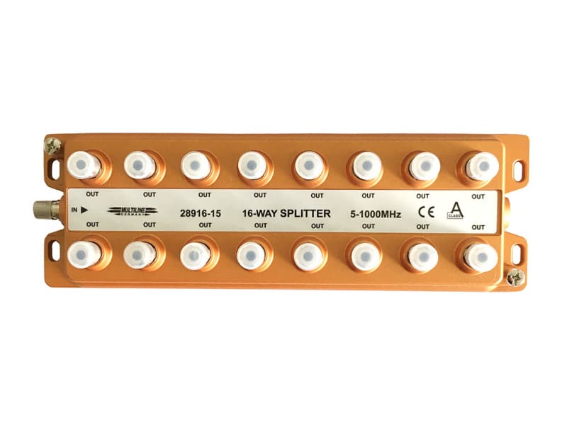 WISI - BK-Verteiler 16-fach 5-1000MHz 14dB
