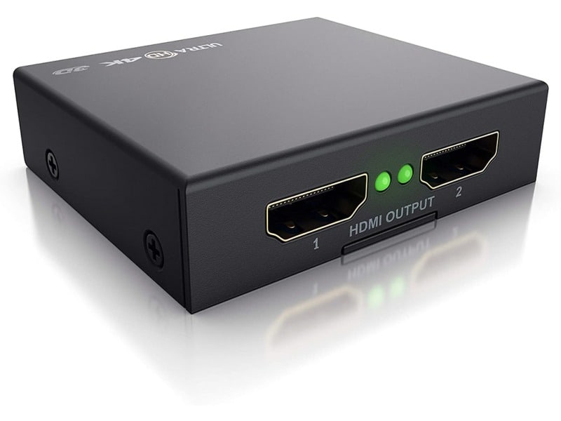 WISI - HDMI Verteiler 2xIN 2xOUT HDCP-fähig CEC 3D 480p-2160p