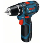 BOSCH WERKZEUG - Akku-Bohrschrauber 2Ah 2Gang 30/15 Nm inkl.2xAkkus u.Box