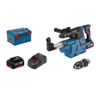 BOSCH WERKZEUG - Akku-Bohrhammer SDS+ 18V 2.6J 2.1kg 2x3AhAkkus L-BOXX