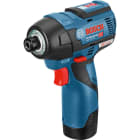 BOSCH WERKZEUG - Akku-Drehschlagschrauber 12V 110Nm M4-12 1/4'' 2x3AhAkku Box