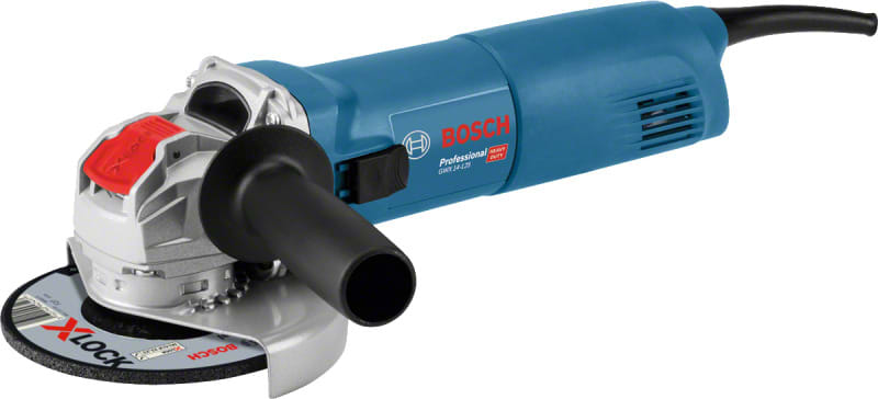 BOSCH WERKZEUG - Winkelschleifer m. X-Lock 1400W DM125mm 11500min-1 im Karton