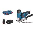 BOSCH WERKZEUG - Akku-Stichsäge 12V 2x3Ah Tiefe Holz/Alu 70/3mm Ladeg/L-Boxx