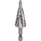 BOSCH WERKZEUG - Stufenbohrer HSS 9St. DM:4-20mm Schaft:1/4'' L:70.5mm