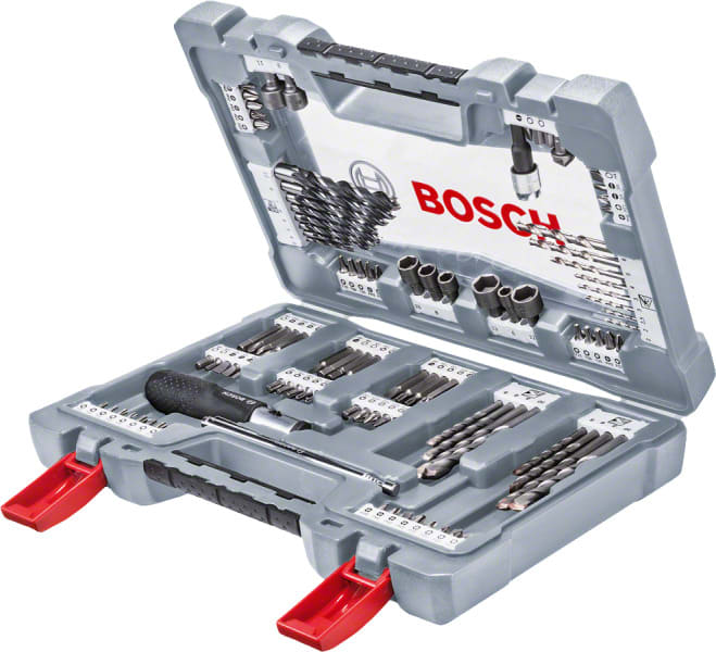 BOSCH WERKZEUG - Premium Set 105-tlg. X-Line Bohrer u. Schrauber-Set