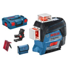 BOSCH WERKZEUG - Linienlaser IP54 + Zubehör-Set Halterung o.Akku/Batt. L-Boxx