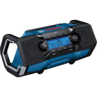 BOSCH WERKZEUG - Baustellenradio 18V DAB+ FM BT AUX ohne Akku/Ladeger. bl