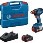 BOSCH WERKZEUG - Akku-Drehschlagschrauber 18V 350Nm 1/4'' 1/2'' 2x4Ah Lad L-BOXX