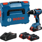 BOSCH WERKZEUG - Akku-Schlagbohrschrauber 18V BL 31/65Nm 3x4AhAkkus Ladeger. L-Boxx