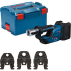 BOSCH WERKZEUG - Akku-Presswerkzeug 18V 19kN M15/22/28 ohne Akku in L-Boxx