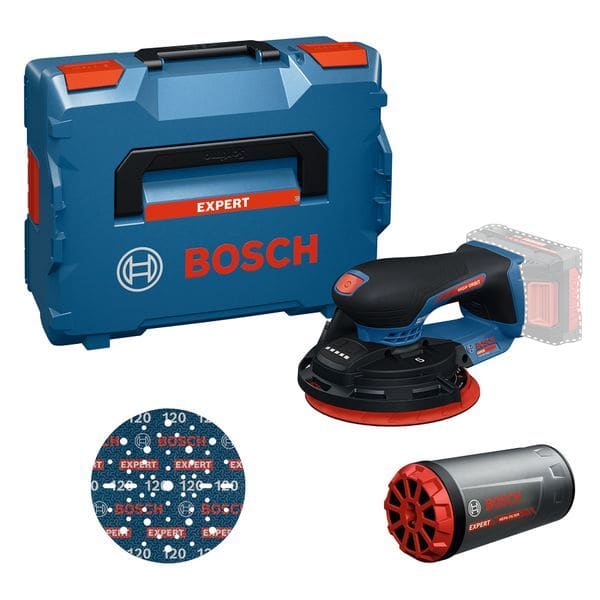 BOSCH EXPERT - Exzenterschleifer Akku 18V DM:150mm Exzentrizität:2.5mm o.Akku/Ladeg L-Boxx