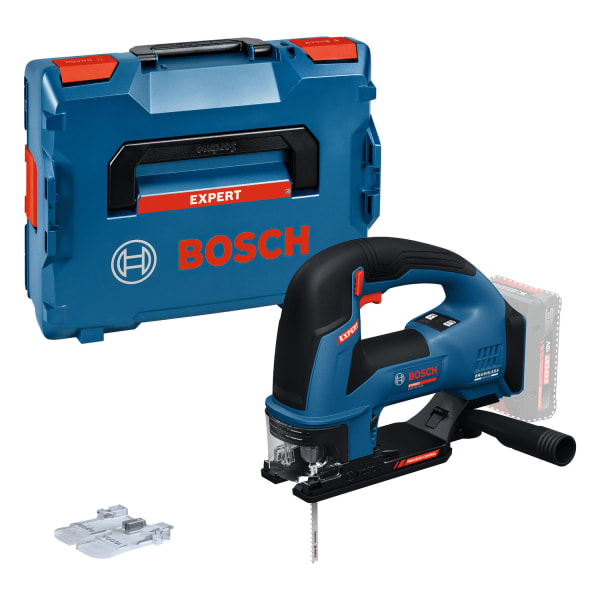 BOSCH EXPERT - Akku-Stichsäge 18V Tiefe Holz/Alu 155/20mm 0-3800min-1 o.Akku/Ladeger L-Boxx