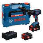 BOSCH EXPERT - Akku-Schlagbohrschrauber 18V 84/100/150Nm +2x8Ah +Ladeger. L-Boxx