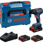 BOSCH EXPERT - Akku-Schlagbohrschrauber 18V 36/65Nm +3x4Ah +Ladeger. L-Boxx