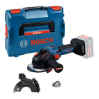 BOSCH EXPERT - Akku-Winkelschleifer 18V DM:125mm M14 o.Akku/Ladeger. L-Boxx
