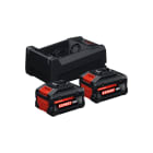 BOSCH EXPERT - Starter Set: GAL 12V/18V-80 + 2x EXBA18V-55 im Karton
