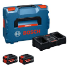 BOSCH EXPERT - Starter Set: EXAL18V2-320 + 2x EXBA18V-80 L-Boxx